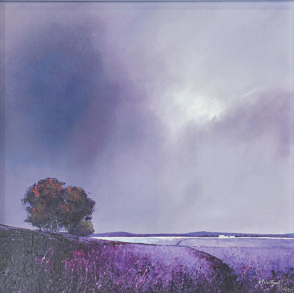 Barry Hilton (Contemporary) ' ''Lavender Skies'' Signed and numbered 46/195, giclee print on