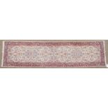 Very Narrow Indian Runner, circa 1960 The ivory field of trees and plants enclosed by narrow