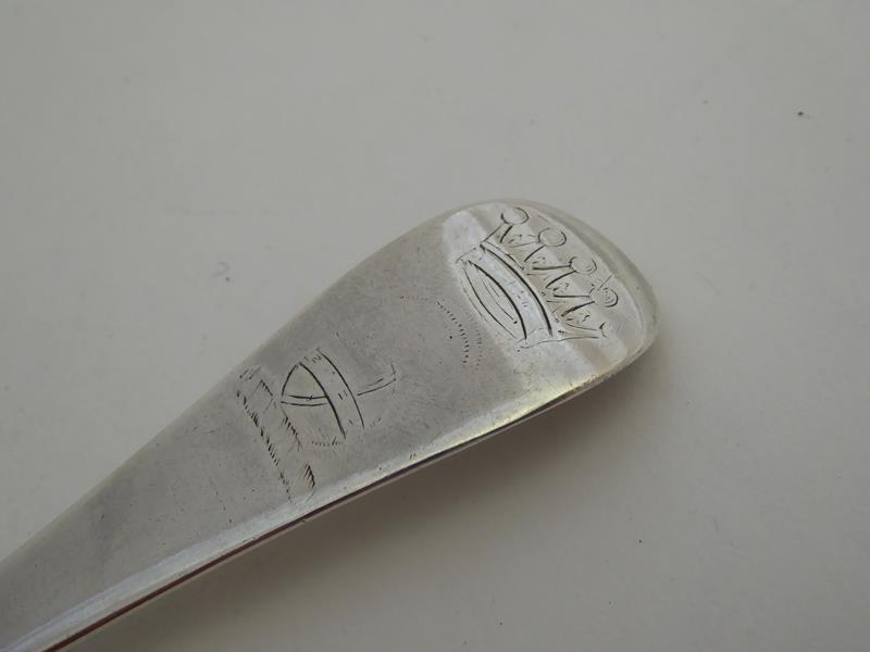A George I Silver Hash-Spoon, Maker's Mark Worn, Probably London, Circa 1720, Hanoverian pattern, - Image 3 of 5