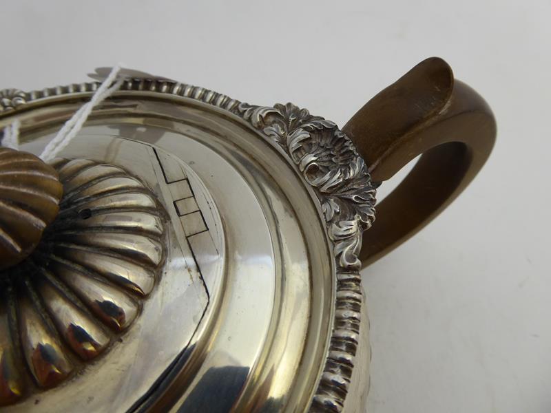 A Three-Piece Victorian Silver Tea-Service, by Walter and John Barnard, London, 1891, each piece - Image 5 of 8