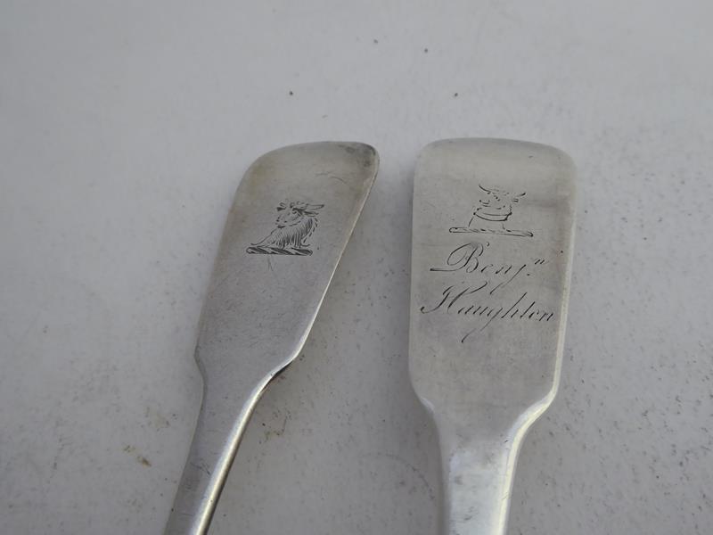 A Collection of Irish and Irish Provincial Silver Flatware, Comprising; a set of seven Old English - Image 7 of 10