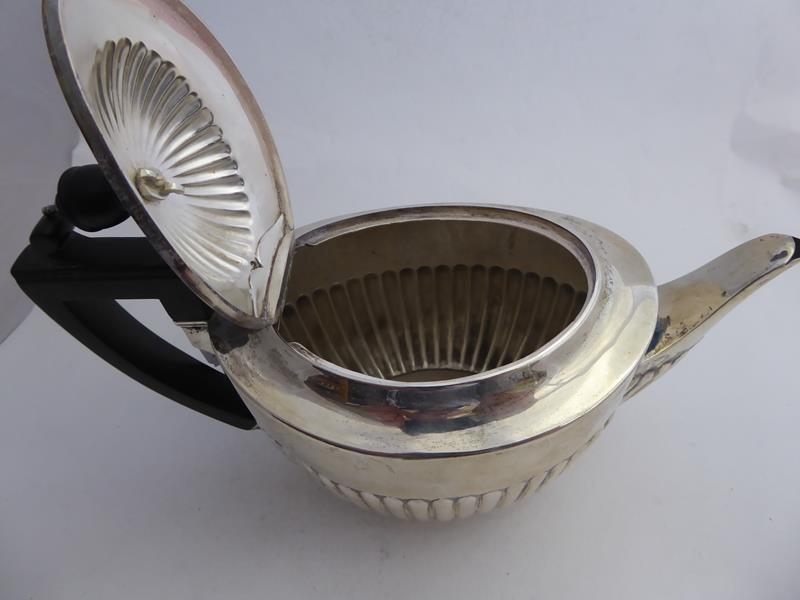 A Four-Piece Victorian Silver Tea and Coffee-Service, by Walter and John Barnard, London, 1890 and - Image 7 of 10
