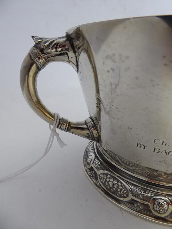 A George V Silver Trophy-Cup, by Edward Barnard and Sons Ltd., London 1927, tapering cylindrical and - Image 6 of 9
