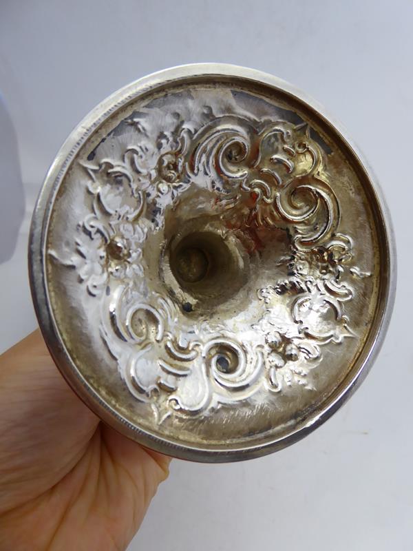 A Victorian Silver Goblet, by Augustus George Piesse, London, 1865, the bowl tapering and on trumpet - Image 8 of 9