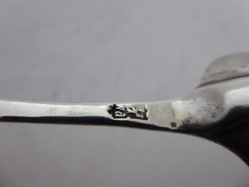 A William III Silver Spoon, by Benjamin Watts, London, Circa 1700, with rounded terminal, the bowl - Image 6 of 6