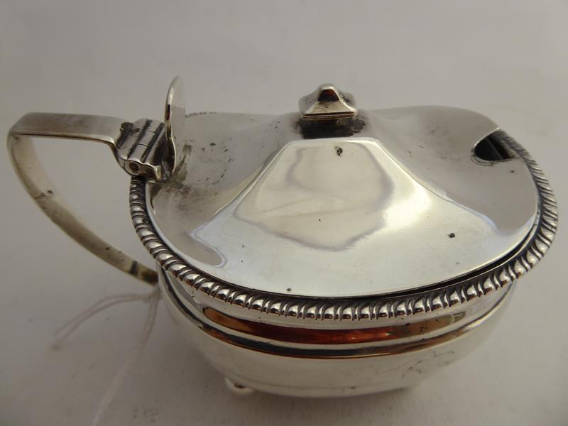 A George III Silver Mustard-Pot, Maker's Mark TH, Possibly for Thomas Holland, London, 1813, - Image 2 of 9