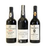 Warre's 1977 Vintage Port (one bottle), Taylor's 1977 Vintage Port (one bottle), Royal Oporto 1982