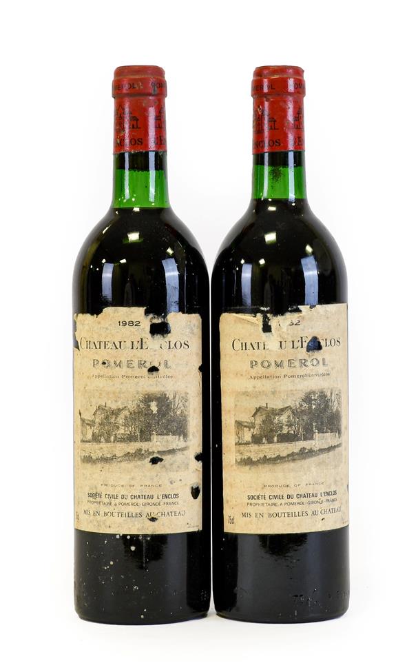 Château l'Enclos 1982 Pomerol (two bottles)