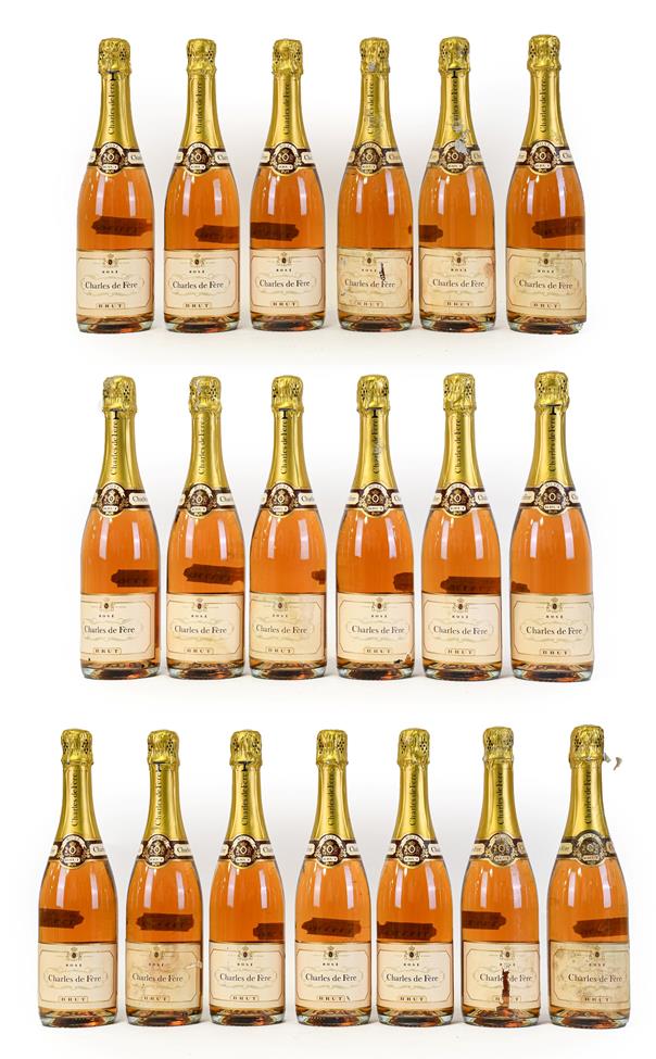 Charles de Fère Brut Rosé (nineteen bottles)