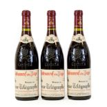 Vieux Télégraph, Chateauneuf-du-Pape 1985 (three bottles)