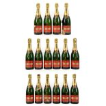 Piper-Heidsieck Brut Champagne 2000 Cuvée (sixteen bottles)