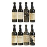 Yates Brothers WIne Lodges Ltd, 1983 Crusted Port (eight bottles)