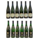 Various World Wines: Germany; Pieroth1994 Nahe (seven bottles), Pieroth 1995 Riesling (nine