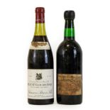 Yorkshire Fine Wines Company 1972 Fine Crusted Port (one bottle), Chanson Pére & Fils 1982 Beaune