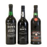 Dow's 1970 Vintage Port (one bottle), Dow's 1983 Vintage Port (one bottle), Mary Rose Vintage