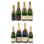 Bollinger NV Special Cuvée Brut Champagne (one magnum), Moët & Chandon NV Brut Imperial Champagne (