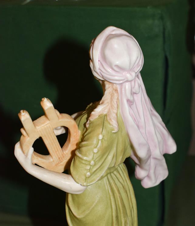 Two Royal Dux figures, together with a continental figural dish (3) These pieces are post 1919 and - Image 16 of 30