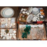 A quantity of 19th and 20th century ceramics, to include tureens, mugs, part dinner services
