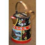 A reproduction barge ware watering can