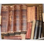 Antiquarian books. A small quantity of antiquarian books, including: Cleishbotham (Jedidiah).