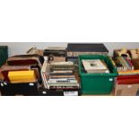 Photography: A collection of vintage photograph albums and related material, including (i) Album