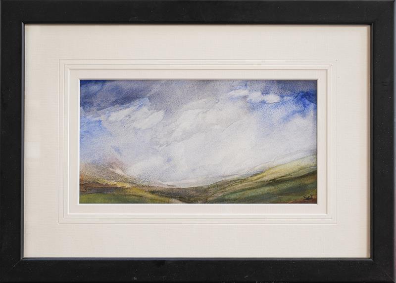 Simon Dawson (Contemporary) Three signed watercolour views and one mixed media, purchased at the - Image 2 of 6