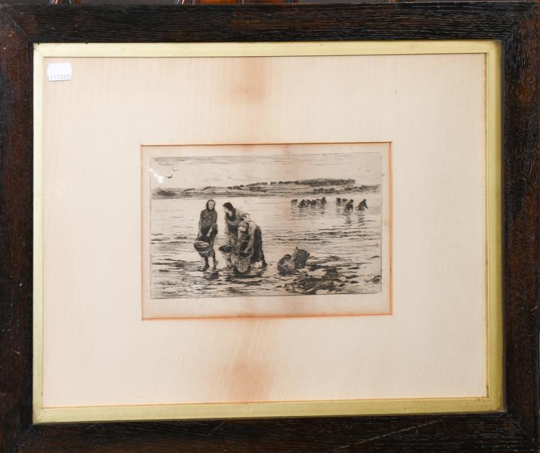 A Joseph Farquharson print, 56.5cm by 82cm, together with Thomas Sydney (19th century) view of - Image 4 of 4