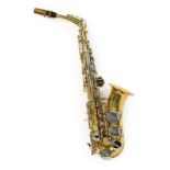 Alto Saxophone By Amati Model AAS21 no.197593, with Vandoren A25 mouthpiece (cased with