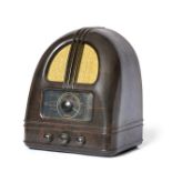 A Good Philco type V537 'The People's Set', Wireless Receiver, 1937, with tri-pointer dial, arched