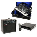 Piermaria Stage 1 Electrical Accordion 120 bass buttons, 41 piano keys, numerous slides & effects