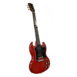 Gibson SG Electric Guitar no.92329529 indistinct under repainted rear of headstock Made in USA,
