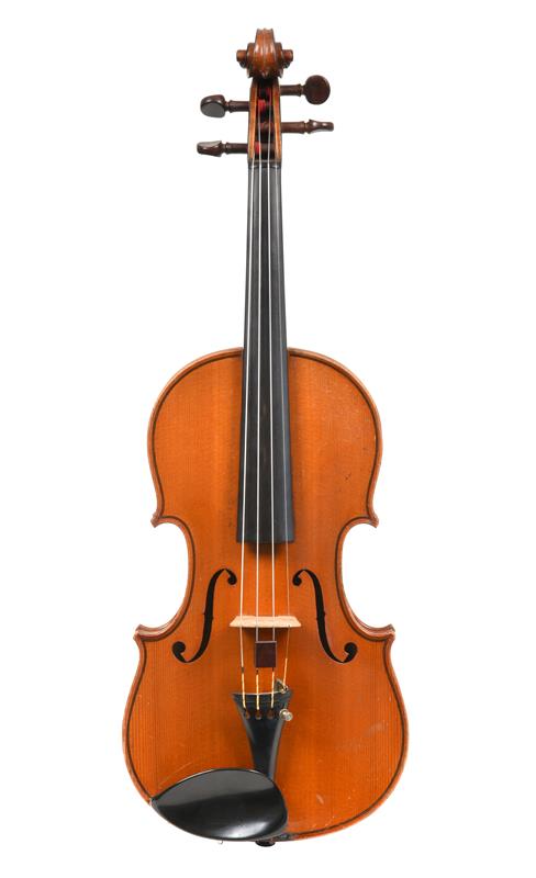 Violin 14 1/8'' two piece back, ebony fingerboard, with label 'Ch. J. B. Collin-Mezin Luthier a