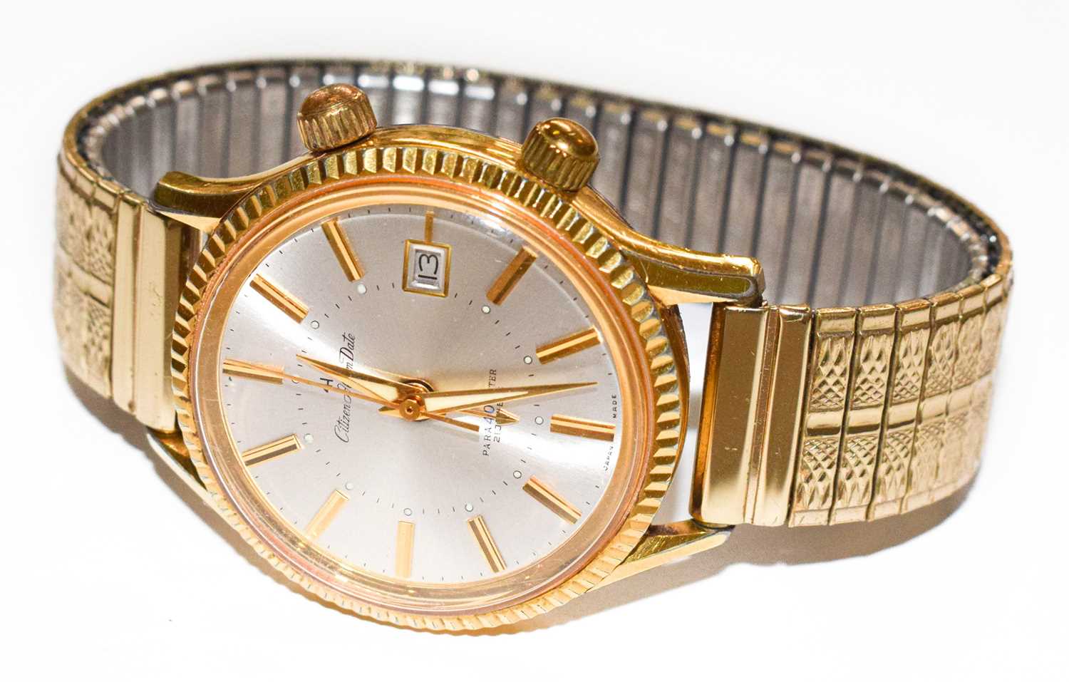 A Seiko wristwatch; a plated alarm wristwatch; and a 9 carat gold wristwatch - Image 4 of 4