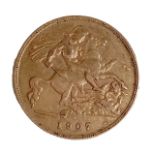 A 1907 half sovereign