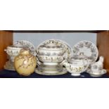 Two Wedgwood part dinner services Beaconsfield and Ashford patterns, together with a modern