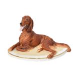 Royal Worcester model of a Red Setter, by Kenneth Potts, 42/250