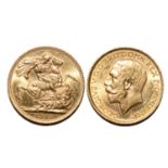 A 1915 George IV Gold Sovereign