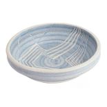 Victor Priem (Latvian, 1925-1989): A Stoneware Bowl, incised abstract pattern, signed Victor Priem