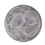 Ingrid Atterberg (1920-2008) for Uppsala Ekeby: A Charger, sgraffito decorated with patterns and