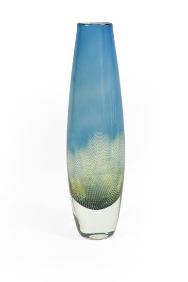 Sven Palmqvist (1906-1984) for Orrefors Kraka Glass Vase, engraved ORREFORS Kraka No.322 Sven - Image 3 of 4