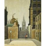 Arthur Delaney (1927-1987) ''Dawn Street, Ancoats, Manchester'' Signed, extensively inscribed and