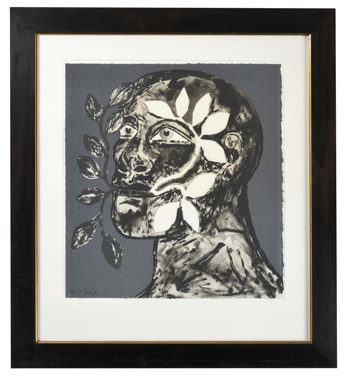 Dame Elisabeth Frink CH, DBE, RA (1930-1993) ''Green Man'' Signed and numbered 55/70, with the Kip - Image 2 of 2