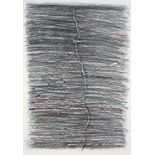 Sam Falls (b.1984) American ''Untitled (Floor rubbing 8)'' (2012) Coloured pencil on paper, 104cm by