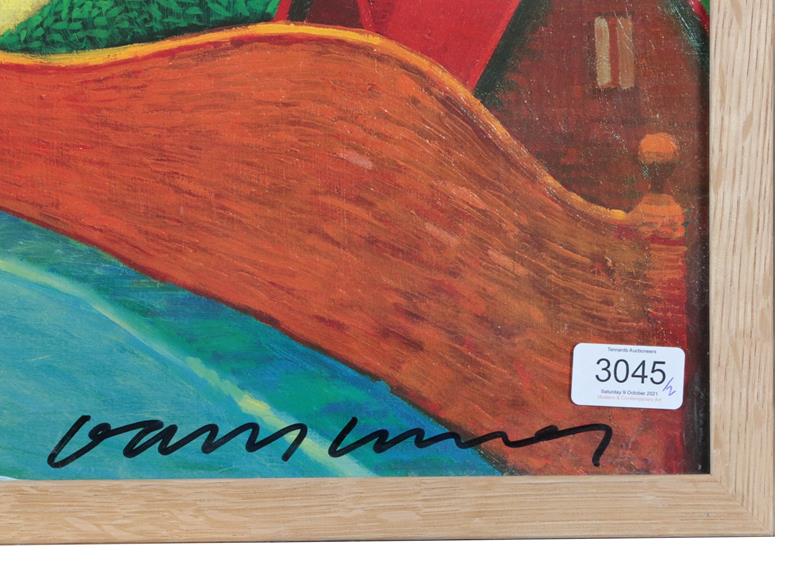 After David Hockney OM, CH, RA (b.1937) ''The Road Across the Wolds'' Signed, lithographic poster, - Image 5 of 6