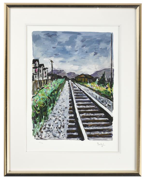 Bob Dylan (b.1941) American ''Railtracks'' (2018) Set of four giclee prints from ''The Drawn Blank - Image 5 of 8