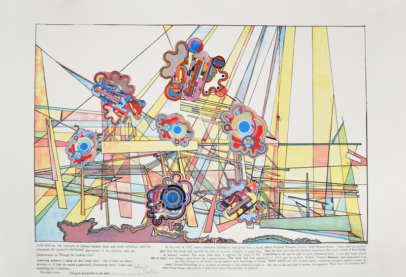 Sir Eduardo Paolozzi CBE, RA (1924-2005) Scottish ''Jabberwocky'' Signed and inscribed, publisher'