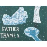 Julian Trevelyan RA (1910-1988) ''Father Thames'' Signed and numbered 56/75, etching with