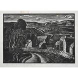 Harry Epworth Allen RBA, PS (1894-1958) ''Wardlow Mines, Derbyshire'' Signed and inscribed, a