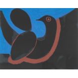 Josef Herman OBE RA (1911-2000) ''Night'' Signed and numbered 41/50, lithograph, together with a