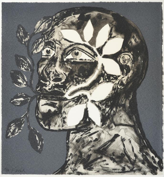 Dame Elisabeth Frink CH, DBE, RA (1930-1993) ''Green Man'' Signed and numbered 55/70, with the Kip